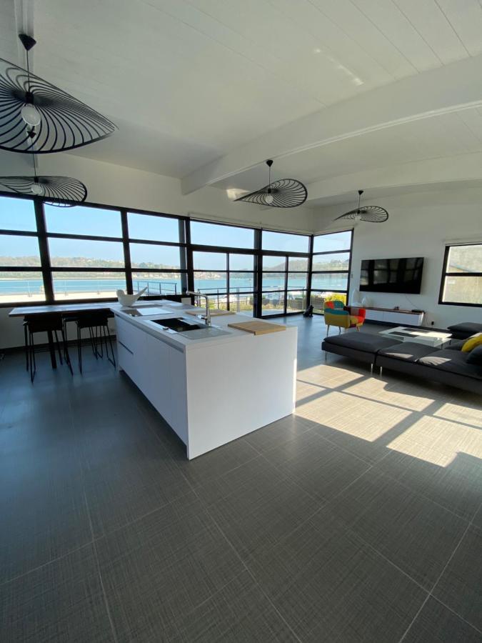 Maison Villa Montmarin Vue Mer Bretagne Nord Vers Roscoff Carantec Morlaix Plouescat Locquenole Avec Son Spa Et Sa Vue Mer Экстерьер фото