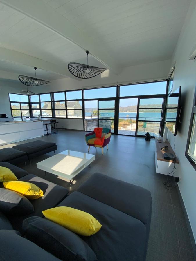 Maison Villa Montmarin Vue Mer Bretagne Nord Vers Roscoff Carantec Morlaix Plouescat Locquenole Avec Son Spa Et Sa Vue Mer Экстерьер фото